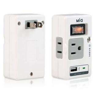 【MIG】節能分接器附USB充電(SL-219U1)
