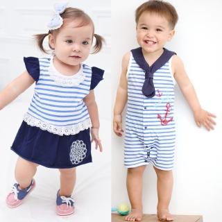 【baby童衣】嬰兒連身衣海軍系列(32012)