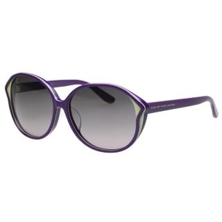 【MARC BY MARC JACOBS】-時尚太陽眼鏡(紫色)
