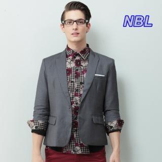 【NBL-NEWBOYLONDON】J0167窄版七分袖西裝