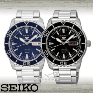 【SEIKO 精工】新水鬼盾牌五號_機械男錶(SNZH53J1/SNZH55J1)