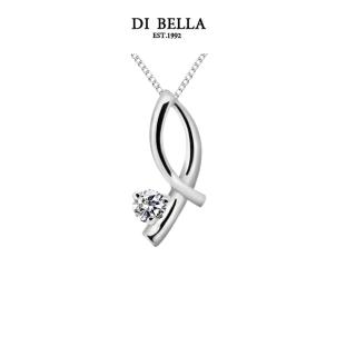 【DI BELLA】屬於 0.30克拉經典美鑽項鍊