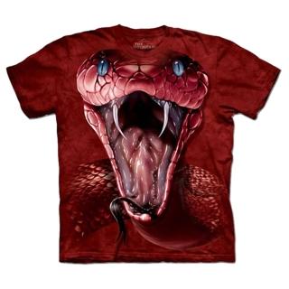  【摩達客】美國進口The Mountain 紅色曼巴蛇 設計T恤(現貨)