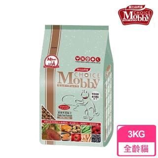 【莫比Mobby】愛貓無穀配方 鹿肉燻鮭魚(3kg)