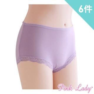 【PINK LADY】竹炭纖維優雅輕柔感內褲3590(6件組)