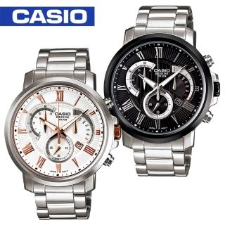 【CASIO 卡西歐BESIDE系列】送禮首選-時尚紳士腕錶(BEM-506BD-BEM-506CD)