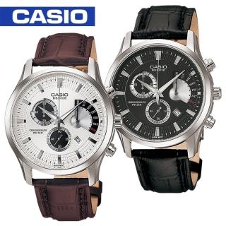【CASIO 卡西歐 BESIDE 系列】歐洲流行-時尚紳士腕錶(BEM-501L)