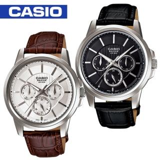 【CASIO 卡西歐 BESIDE 系列】歐洲流行-時府啎h腕錶(BEM-307L)