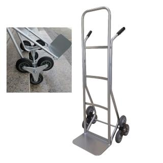 【COLOR】輕型爬梯鋁製手推車(折疊加長底板)
