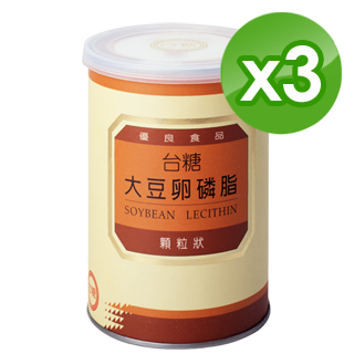 【台糖生技】非基因大豆卵磷脂3瓶(200g/罐)