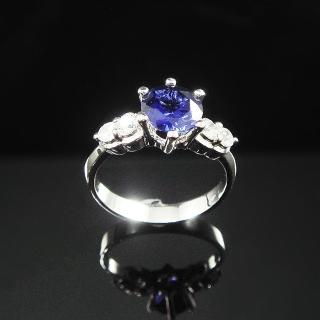 【Celosa名品】Elegance of Blue 藍寶戒指