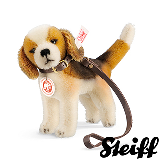 【STEIFF德國金耳釦泰迪熊】Biggie Beagle 米格魯(限量版泰迪熊)