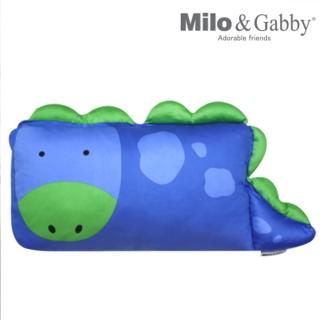 【美國Milo & Gabby】動物好朋友-mini枕頭套(DYLAN恐龍)