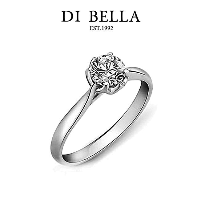 【DI BELLA】浪漫 GIA/0.30克拉/F/VS2美鑽戒