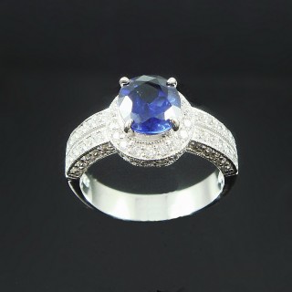 Celosa名品-追求幸福藍寶戒指