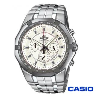 【CASIO卡西歐】EDIFICE系列極限三眼計時賽車錶(EF-540D-7A)
