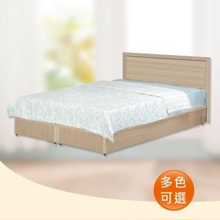 【時帖峞jTerry5尺床片型雙人床-可選色(WG-5set只含床頭片-床底-不含床墊)