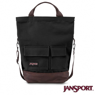 【Jansport】Jansport 25L BRODERICK 校園肩背包(黑色)