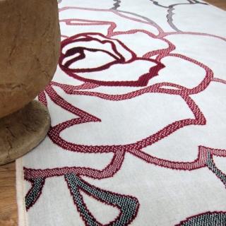 【范登伯格】夏蔓柔光絲質感地毯-玫瑰粉(160x230cm)