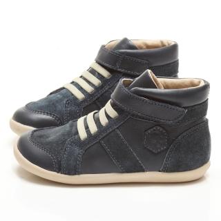 【Old Soles】澳洲頂級真皮高筒手工童鞋(藍301)