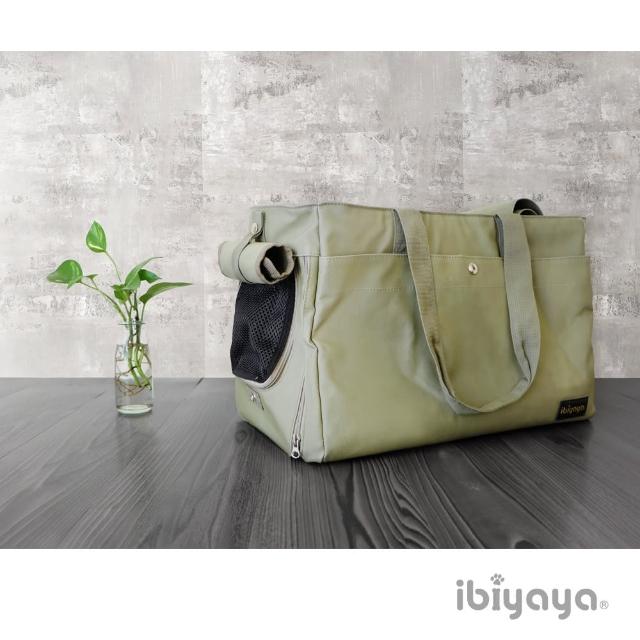 【IBIYAYA依比呀呀】簡約手做寵物帆布包-草綠(FC1428)