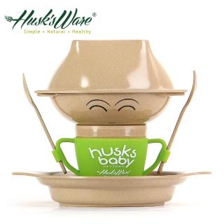 【Husk’s ware】美國Husk’s ware稻殼天然無毒兒童環保餐具人偶組