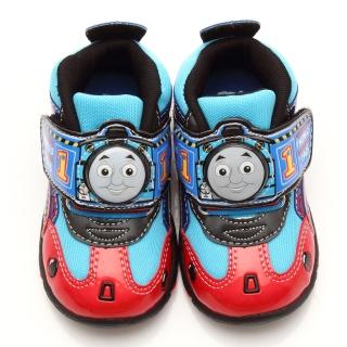 【童鞋城堡】湯瑪士中童LED電燈運動鞋(TH86061-藍)