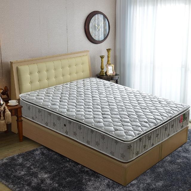 【睡芝寶】正三線乳膠-竹碳紗-蜂巢獨立筒床墊(單人3.5尺)