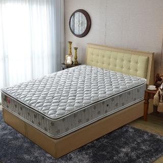 【睡芝寶】正末u竹碳紗-護邊-蜂巢獨立筒床墊(雙人5尺)
