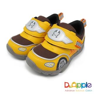 【Dr. Apple 機能童鞋】速度奔馳鮮色超跑童鞋(黃)