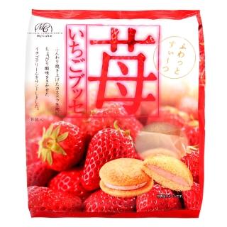 【柿原製果】半生草莓夾心蛋糕(136g)