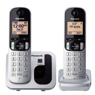 【Panasonic 國際牌】數位DECT 無線雙手機電話 KX-TGC212TWS(松下公司貨)