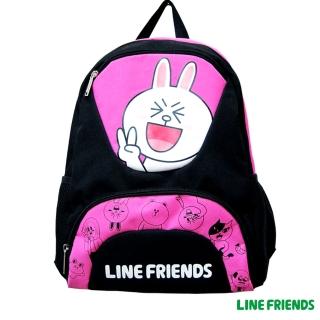 【LINE FRIENDS】雙層書背包(兔兔款)