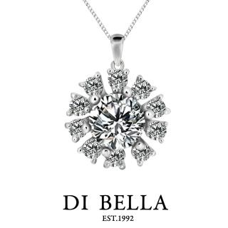 【DI BELLA】綻陽 0.50克拉天然美鑽墜鍊