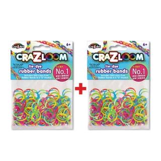 【美國Cra-Z-Art】Cra-Z-Loom圈圈彩虹編織 橡皮筋補充包 彩色x2包(共400條)