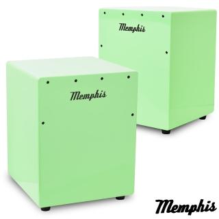 【拓弦音樂】Memphis 雙效果吉他響線木箱鼓-鈴鐺效果-送專用背袋-綠色(CA011-03-綠色)