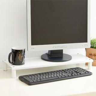 【ikloo宜酷屋】省空間桌上螢幕架-鍵盤架1入(4色可選)