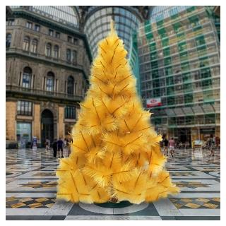 【聖誕樹】台灣製10尺-10呎300cm特級金色松針葉聖誕樹裸樹-不含飾品-不含燈(.)