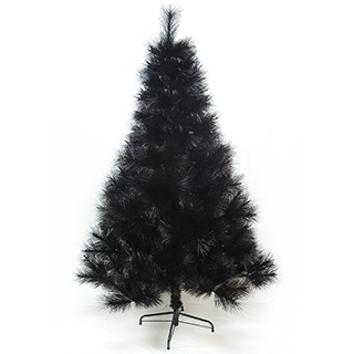 【聖誕樹】台灣製4尺-4呎120cm特級黑色松針葉聖誕樹裸樹-不含飾品-不含燈黑(.)