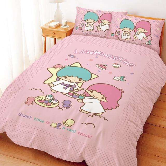 【享夢城堡】Little TwinStars 吃點心系列(雙人兩用被)