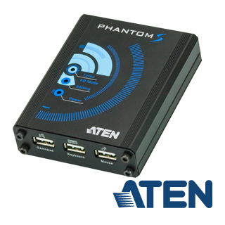【ATEN】PHANTOM-S FPS遊戲專用鍵鼠轉換器(UC410)