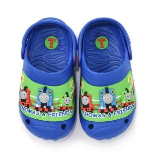 【童鞋城堡】湯瑪士小火車 中童 輕量立體花園鞋(TH1525-藍)