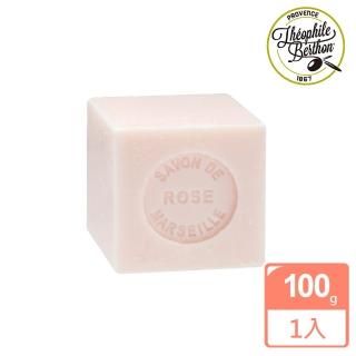 【法國 戴奧菲】方塊馬賽皂-玫瑰香(100g)