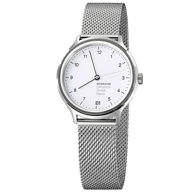 【MONDAINE瑞士國鐵】設計系列腕錶(米蘭帶/33mm)