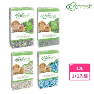 【美國凱優 CAREFRESH】小動物專用紙棉-保暖、除臭、環保、優於木屑(10LX2包入)