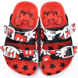【童鞋城堡】Disney迪士尼 軟木風格拖鞋(454725-黑)