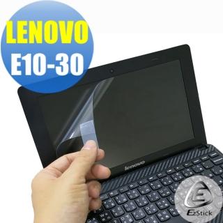【EZstick】Lenovo E10-30 專用 靜電式筆電LCD液晶螢幕貼(可選鏡面或霧面)