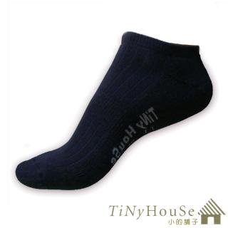 【TiNyHouSe】舒適襪 厚底船襪 超值2雙入組(黑色F號 T-01)