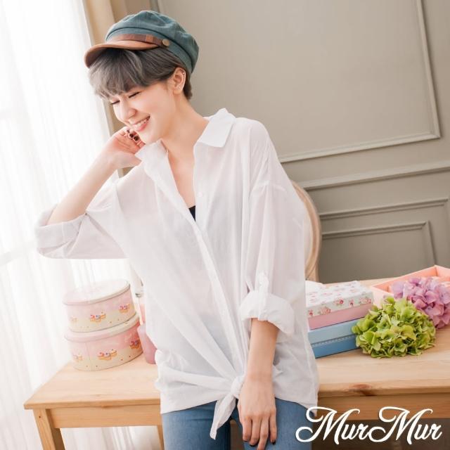 【MurMur】韓國空運。Graceful。背後字母襯衫(白色)