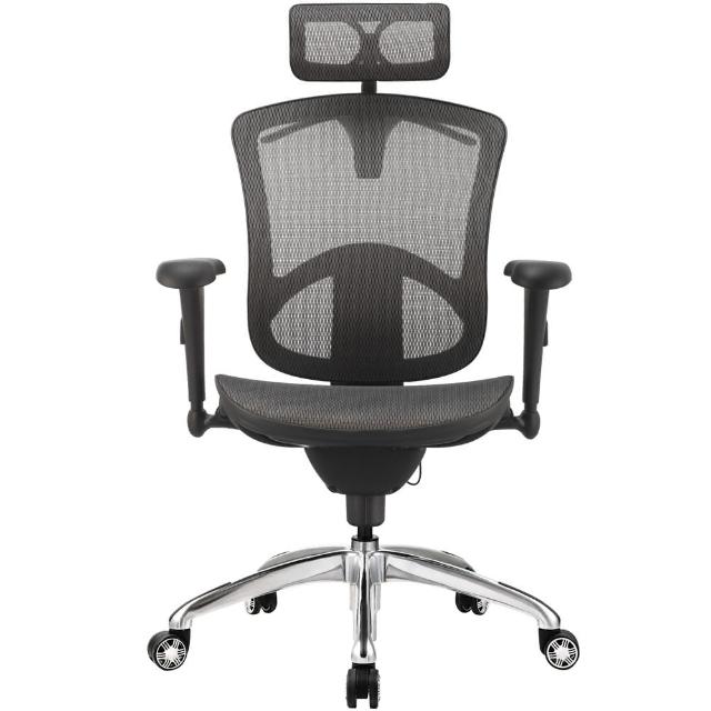 【aaronation愛倫國度】PEACE 系列人體工學椅/電腦椅(JQ-SL-F1-鋁腳-三色可選)
